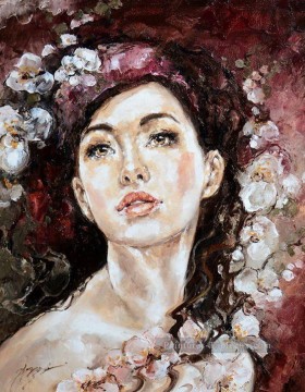 Une jolie femme 15 impressioniste Peinture à l'huile